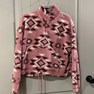Aztec Crop Sherpa